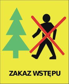 Zakaz wstępu do lasu