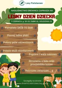 Leśny Dzień Dziecka w Nadleśnictwie Drewnica